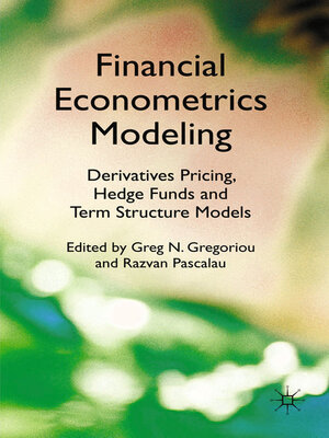 cover image of Financial Econometrics Modeling